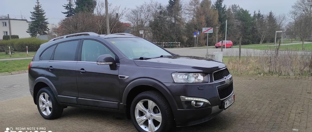Chevrolet Captiva cena 32999 przebieg: 187000, rok produkcji 2012 z Swarzędz małe 301